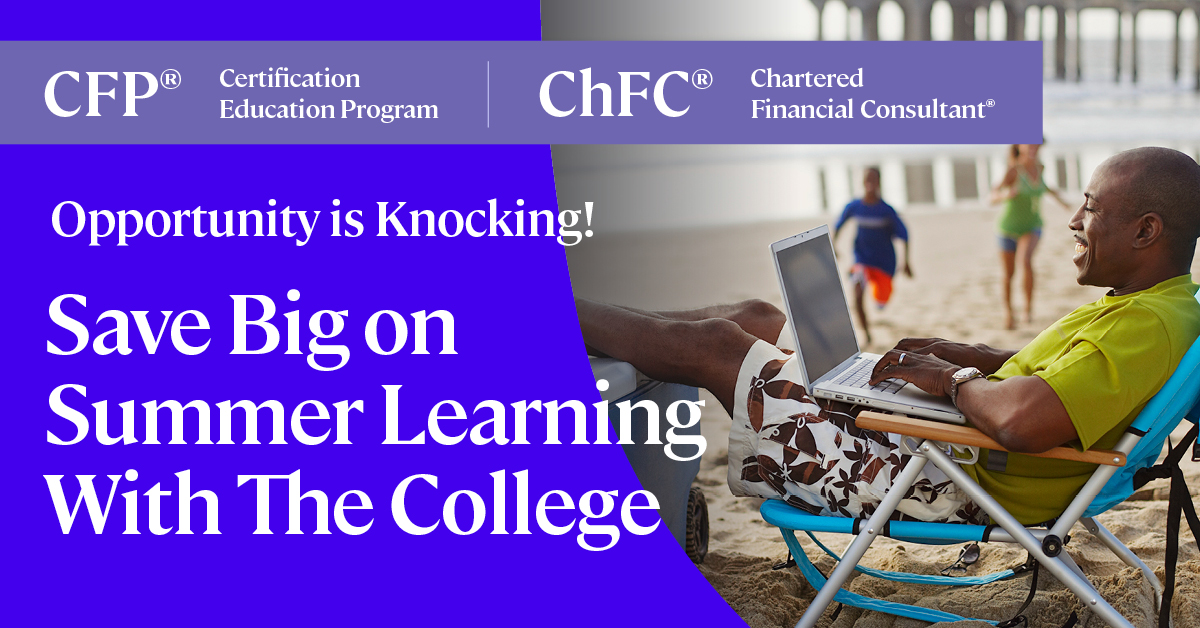 Opportunity is Knocking! Save Big on Summer Learning With The College